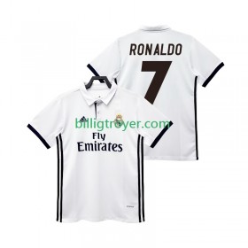 Billige Fotballdrakter Real Madrid CRISTIANO RONALDO 7 2017 Retro Hjemmedraktsett 2018 Kortermet